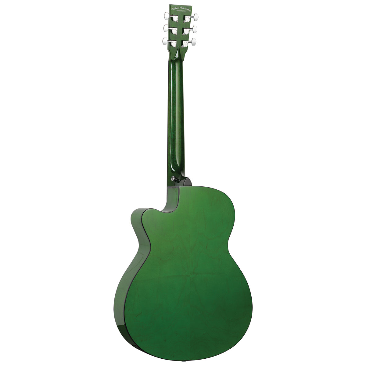 Tanglewood Azure Super Folk CE Pacific Walnut Top Green with Premium Plus