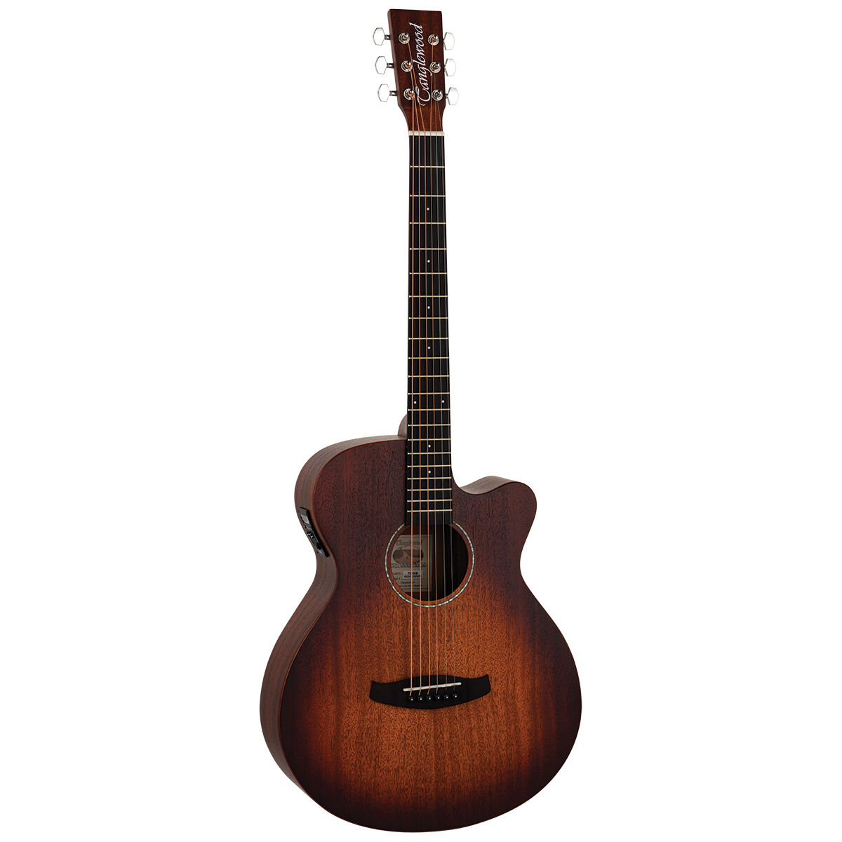 Tanglewood Crossroads Super Folk Cutaway/Electric Guitar Pack with DCM Premium Case