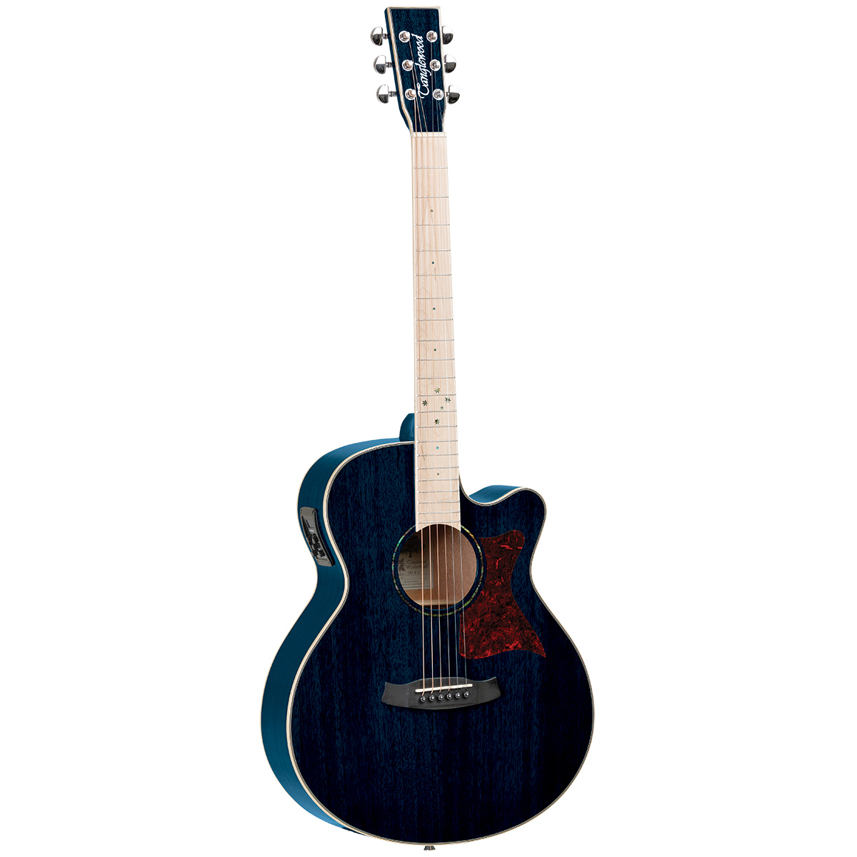 Tanglewood TW4BLA2 Winterleaf Bondi Blue Blonde Superfolk CE