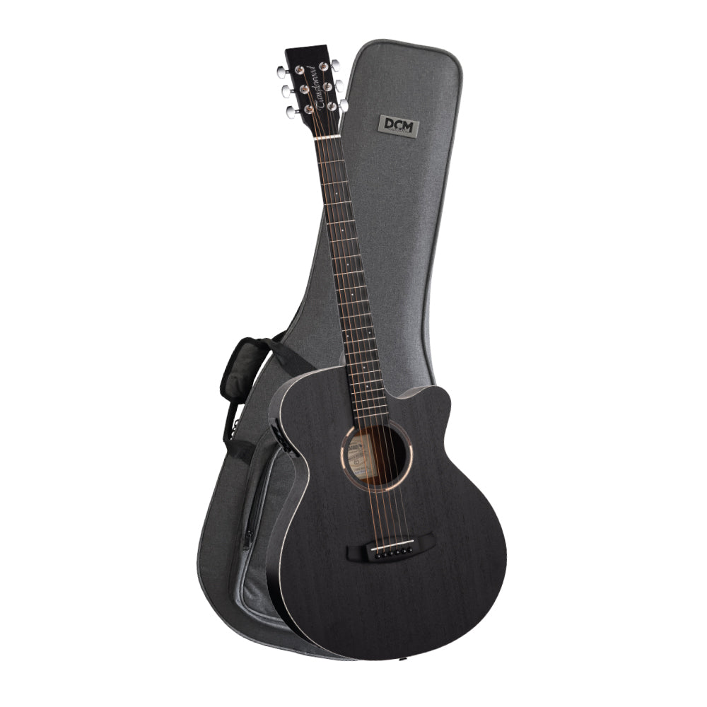 Tanglewood Blackbird Super Folk C/E Guitar Pack with DCM Premium Case