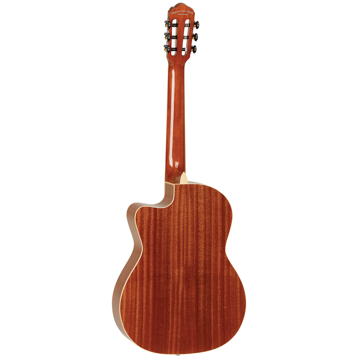 Tanglewood TWEMDC6 Enredo Madera Dominar Solid Spruce Top Classical Cutaway/Electric Guitar