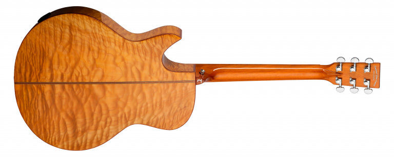 Tanglewood Winterleaf Exotic Curve Venetian C/E All Figured Quilt Maple Solid Top Gloss