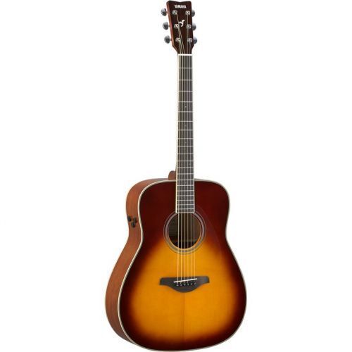 YAMAHA FGC-TA TRANSACOUSTIC GUITAR - BROWN SUNBURST