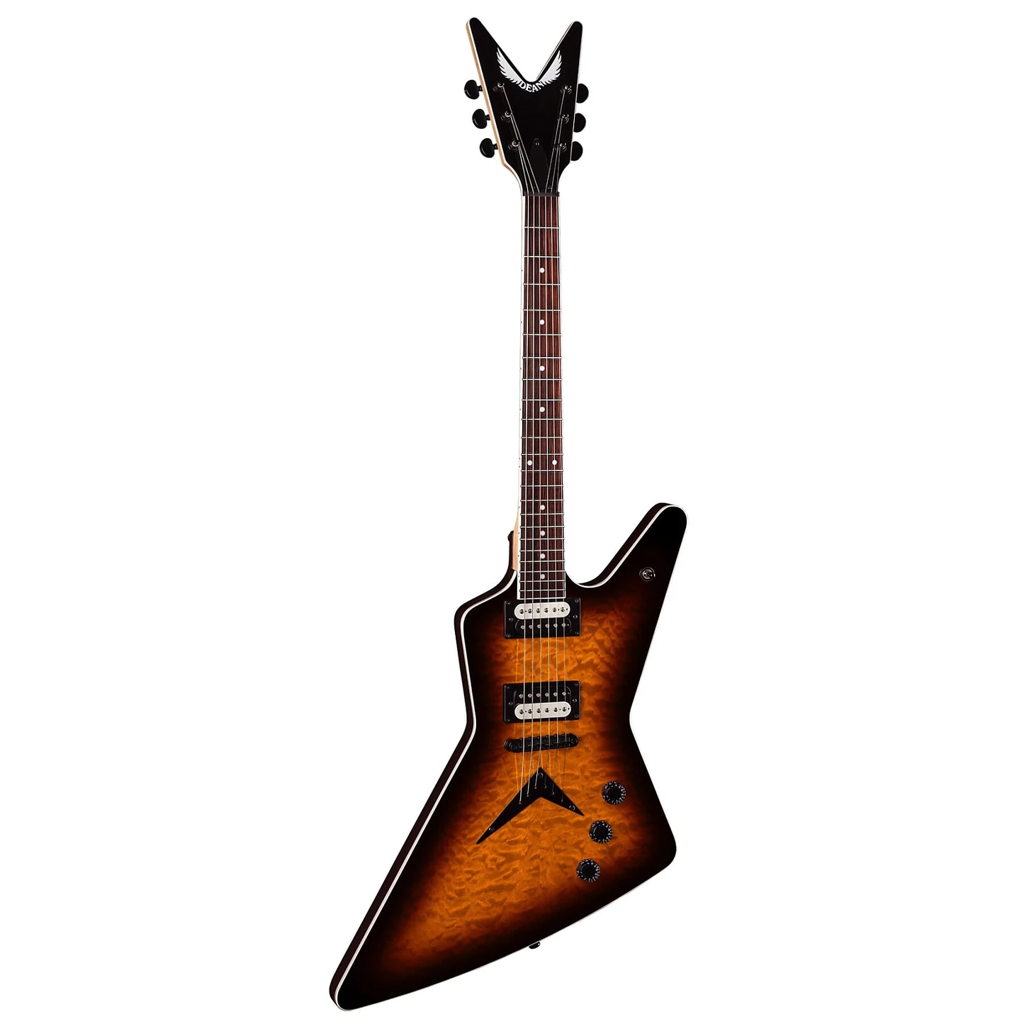 DEAN ZX QUILT MAPLE TRANS BRIZILIAN ELECTRIC GTR
