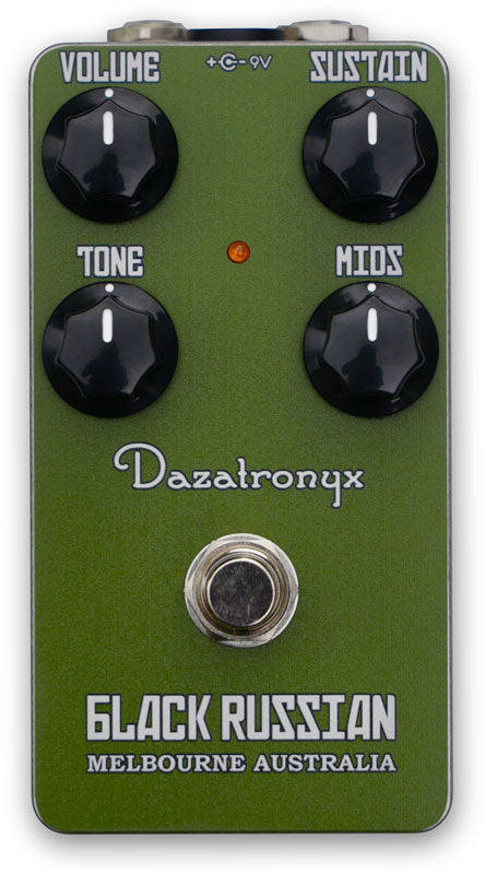 DAZATRONYX BLACK RUSSIAN EFFECTS PEDAL