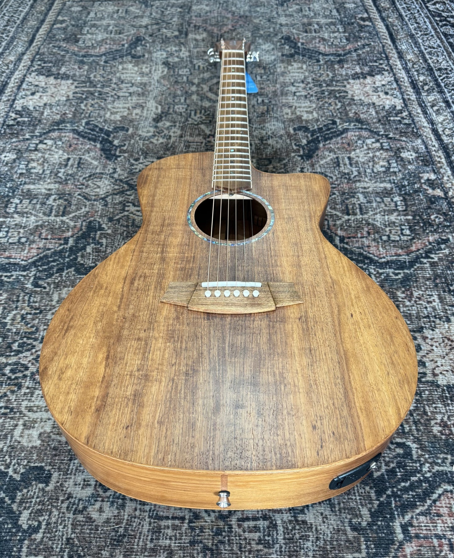 Cole Clark Studio series AN1EC - All Solid Blackwood with Dlx Gig Bag