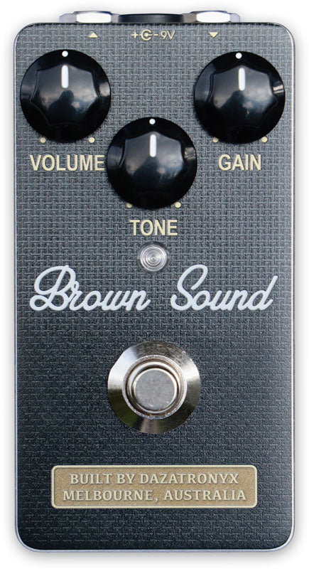 DAZATRONYX BROWN SOUND FX PEDAL