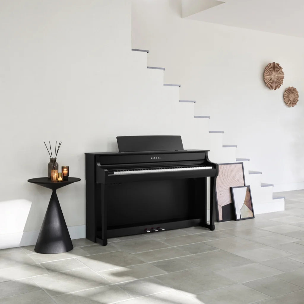 Yamaha CLP-845B Digital Piano with Stool - Black Finish