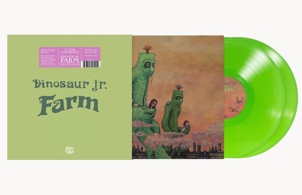 DINOSAUR JR - FARM (15TH ANNIVERSARY LIME GREEN) LP