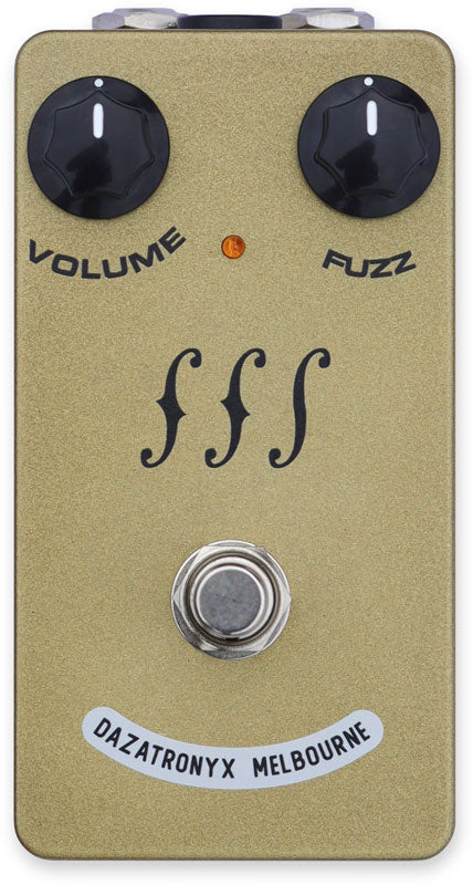 DAZATRONYX FUZZ FACE SILICON FX PEDAL