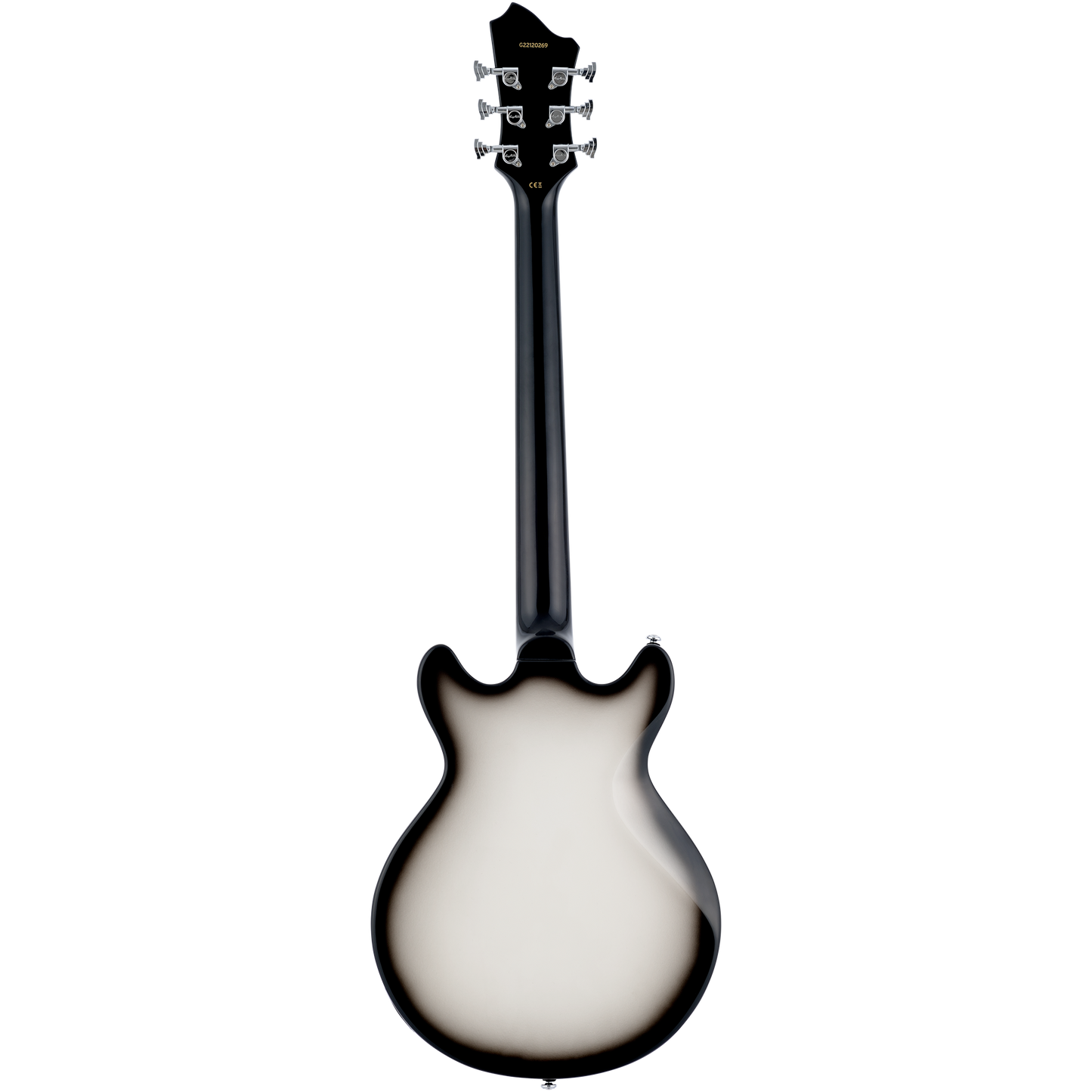 HAGSTROM MEGIN GREY BURST Electric Guitar with CASE