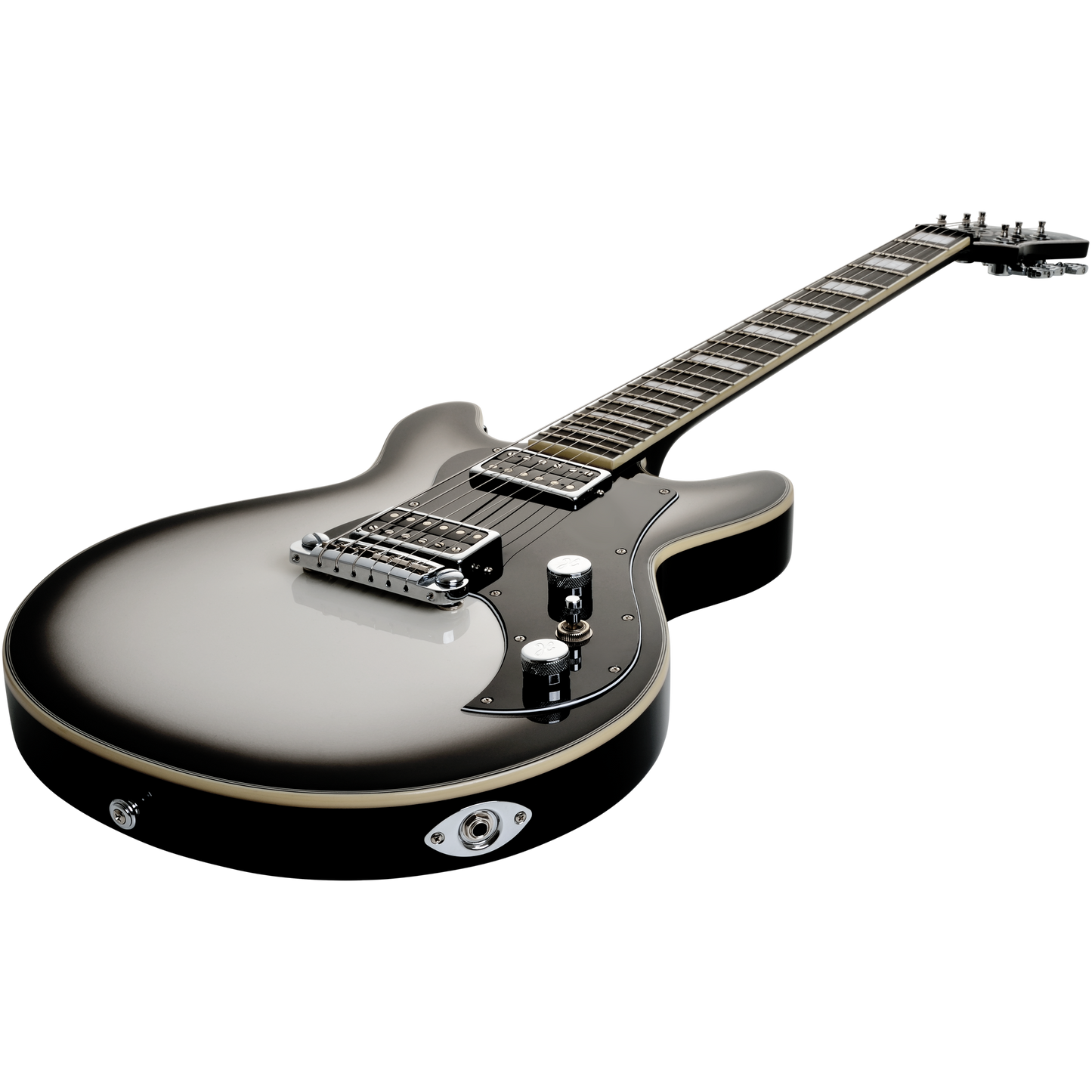HAGSTROM MEGIN GREY BURST Electric Guitar with CASE
