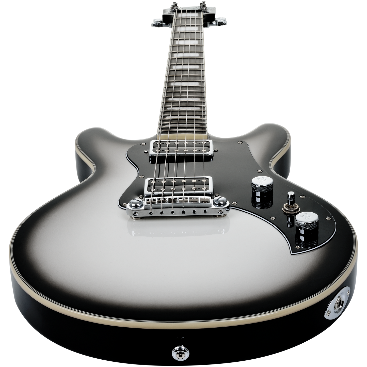 HAGSTROM MEGIN GREY BURST Electric Guitar with CASE
