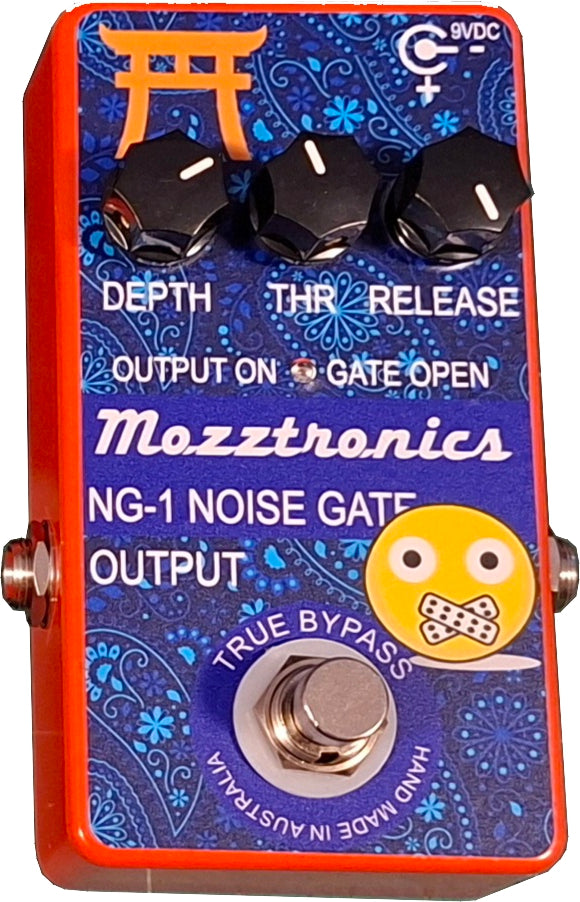 MOZZTRONICS NG-1 NOISE GATE PEDAL - NO P/S
