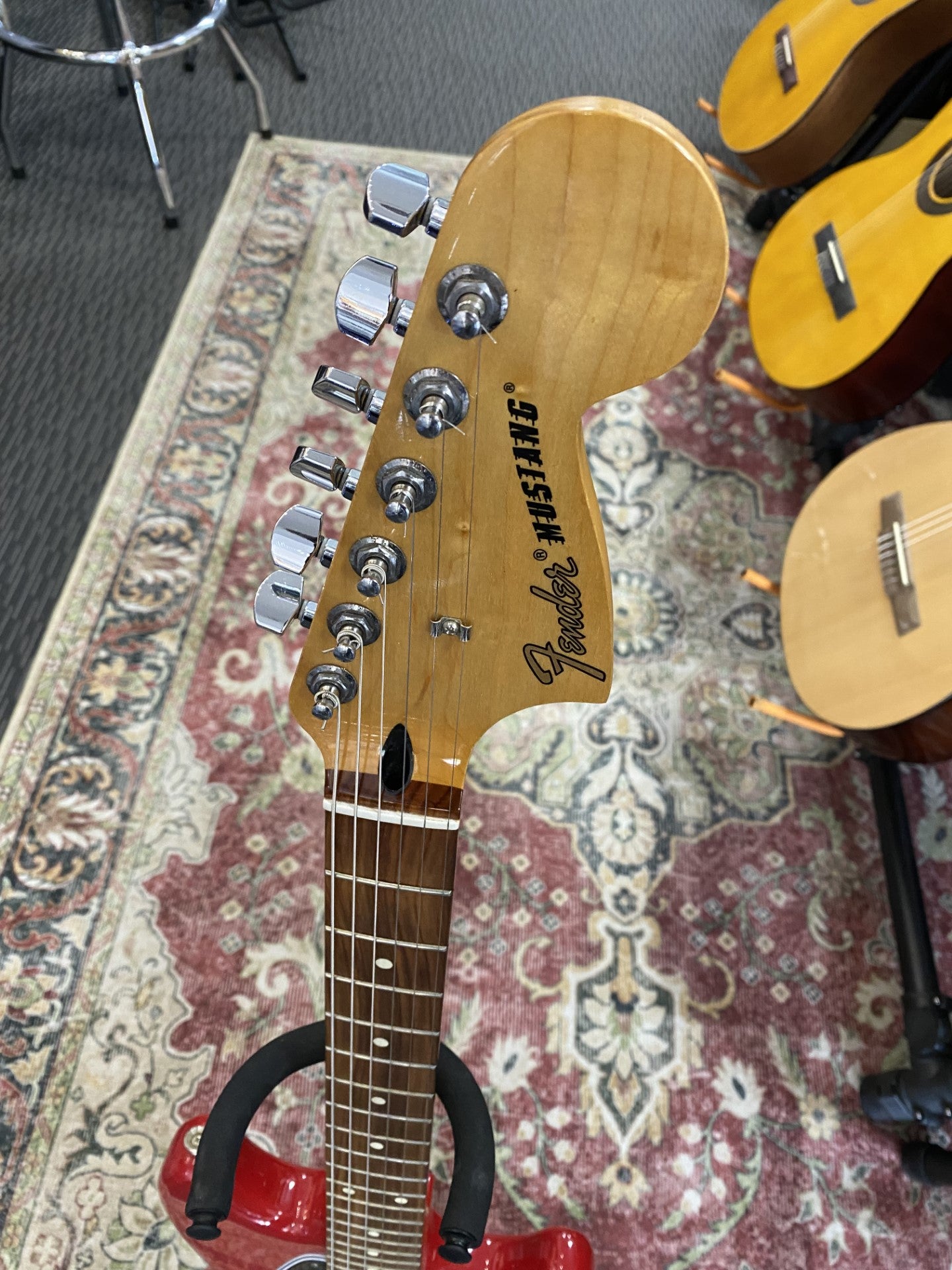 FENDER MUSTANG P90'S RED - NO CASE (PRELOVED)