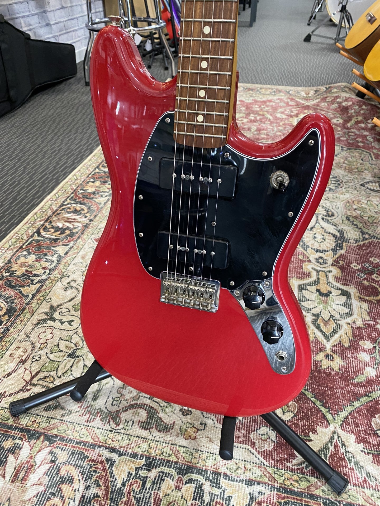 FENDER MUSTANG P90'S RED - NO CASE (PRELOVED)