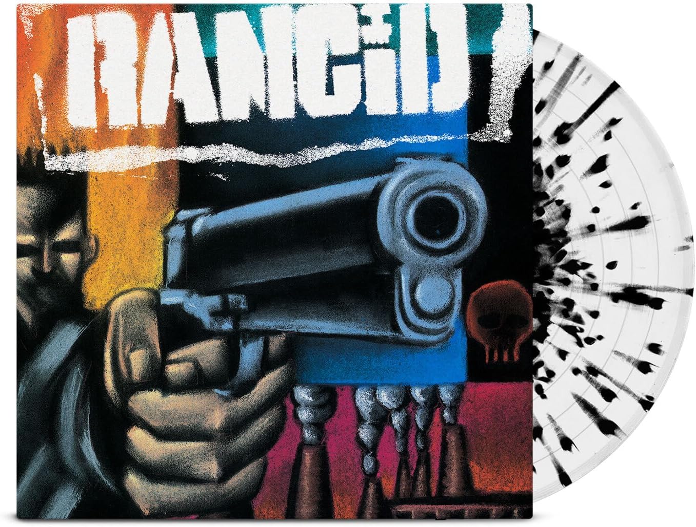 RANCID - RANCID (WHITE & BLACK SPLATTER) LP