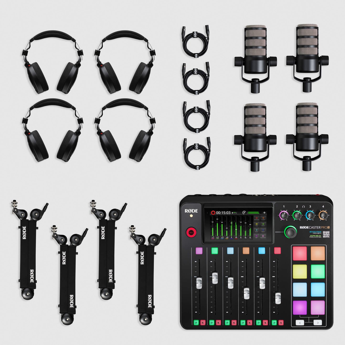 Rode Ultimate Podcasting Bundle for Four People
