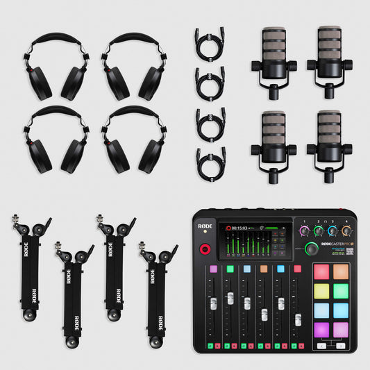 Rode Ultimate Podcasting Bundle for Four People
