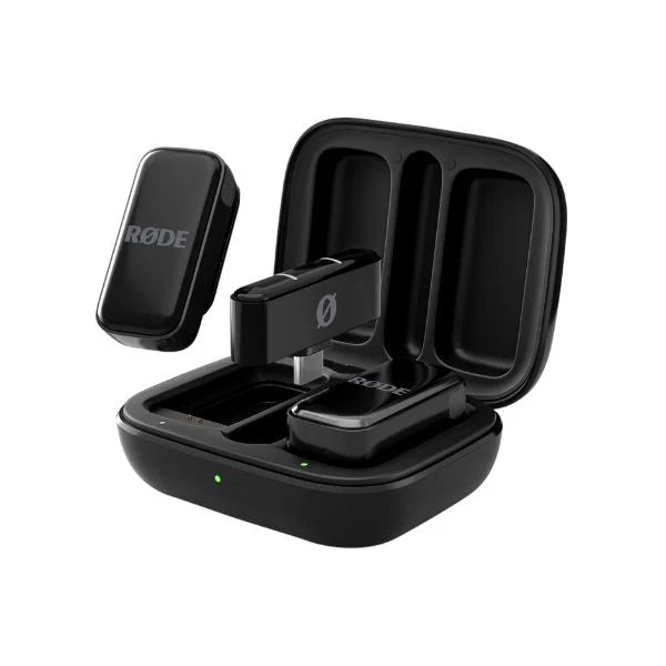 RODE WIRELESS MICRO DUAL MICROPHONE UNIT - USB C - BLACK