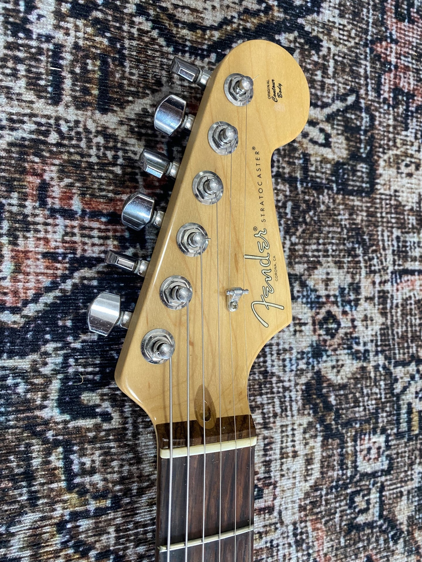 Fender American Pro 1 series Strat in Sunburst with case (Preloved)