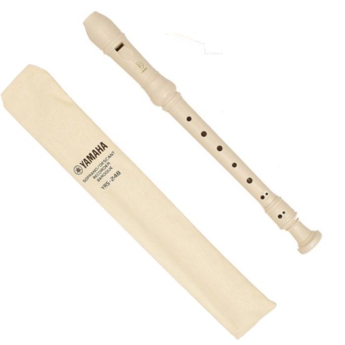 YAMAHA YRS24B DESCANT RECORDER 3 PCE C ABS RESIN