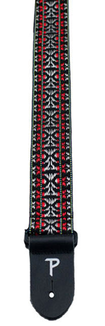 Perris 2" Poly Pro "Hootenanny' Guitar Strap with Leather ends