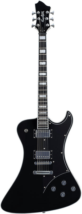 Hagstrom Fantomen Guitar in Black Gloss w/ Case