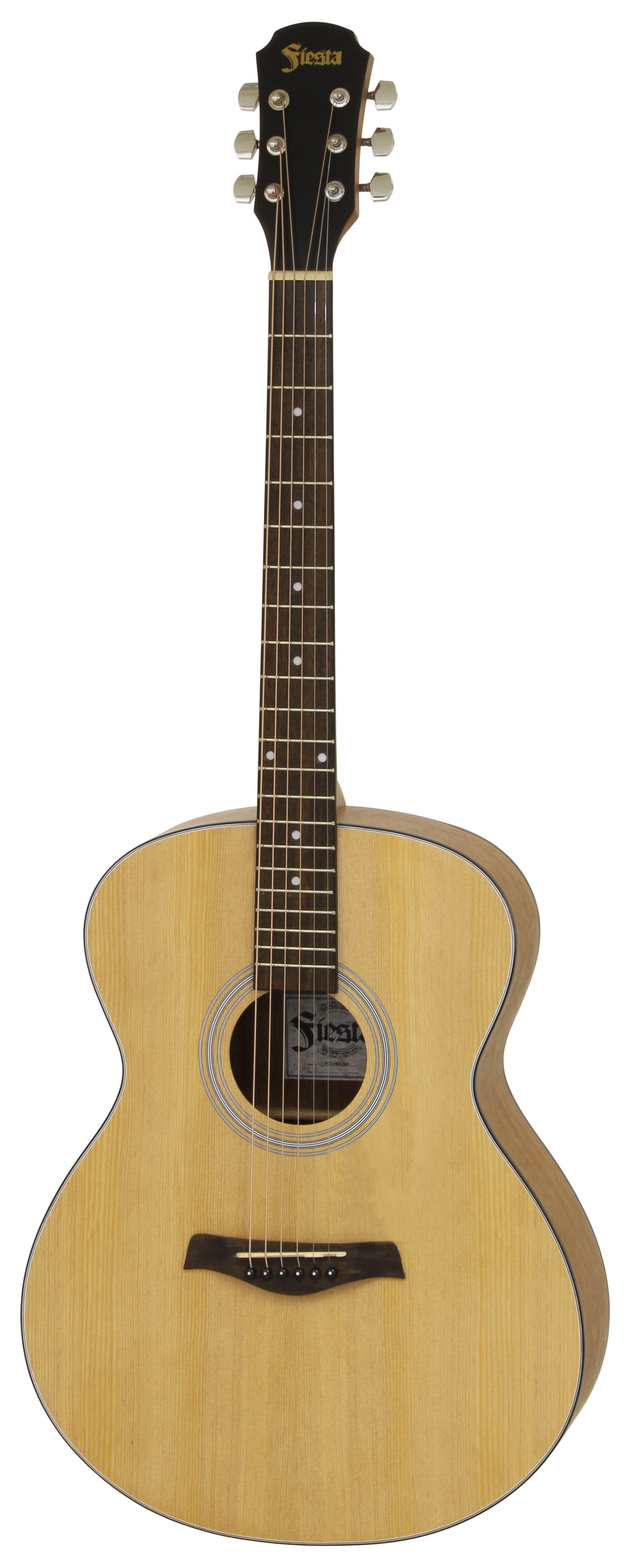 Aria Fiesta Series Folk Acoustic Guitar in Natural Matte Finish