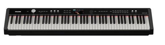 NU-X NPK-20 Portable 88-Key Digital Piano in Black w/ Touch Sensitivity & Hammer Action Keys