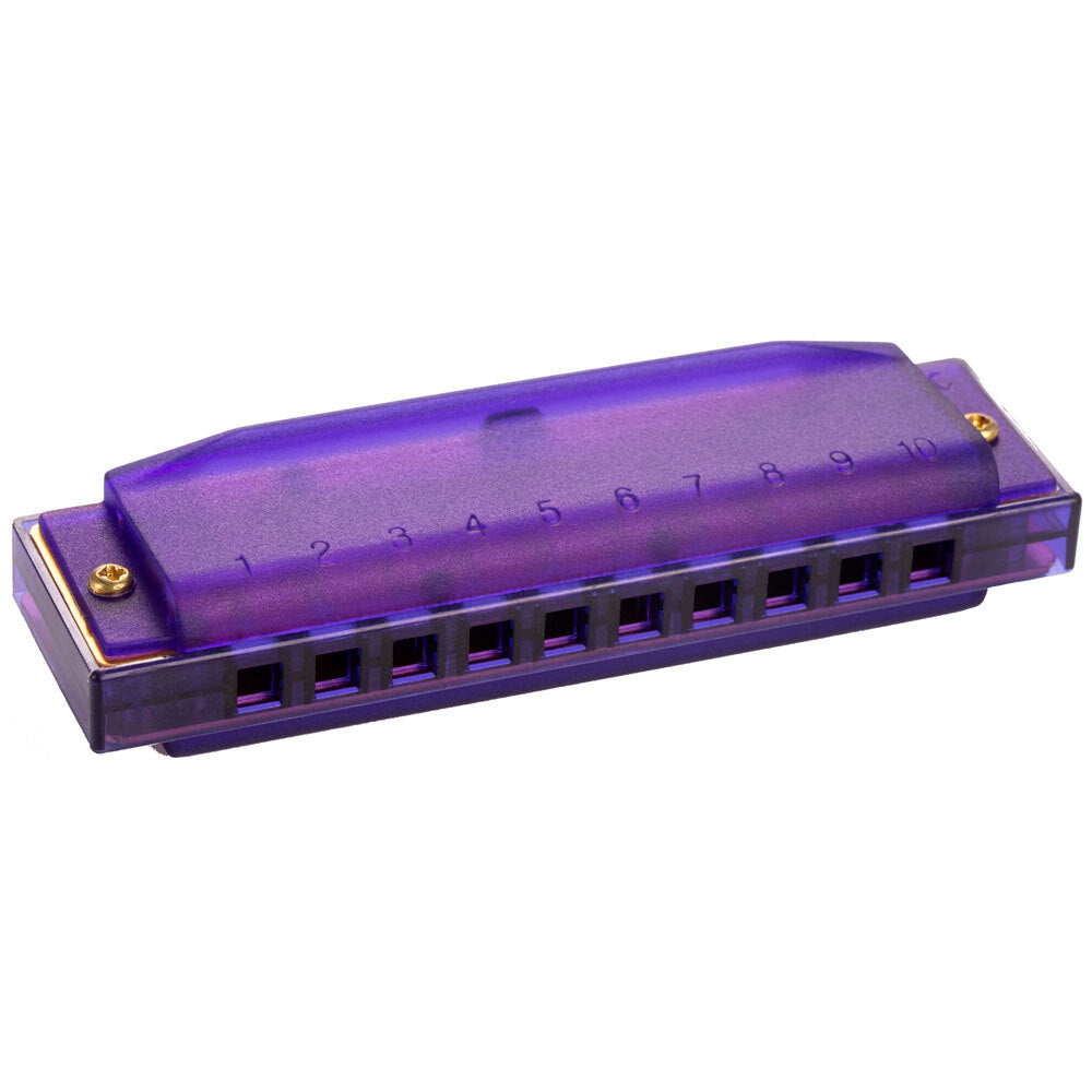 Hohner Kids Translucent Harmonica in Purple