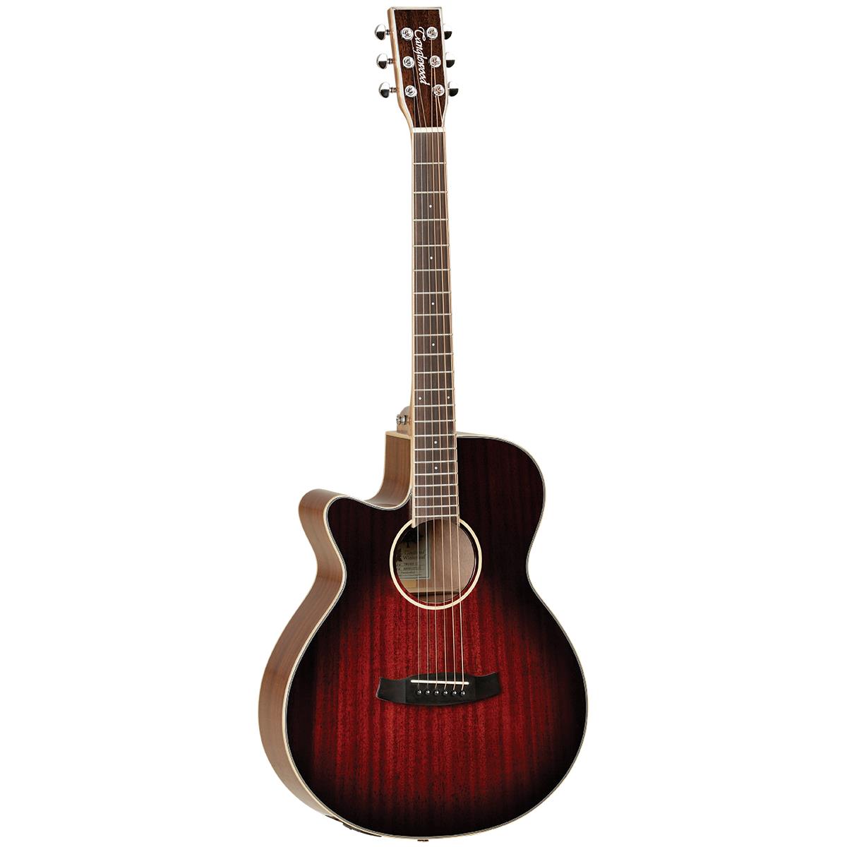 Tanglewood TW4AVBLH Winterleaf Left Handed Super Folk C/E Antique Vintage Burst
