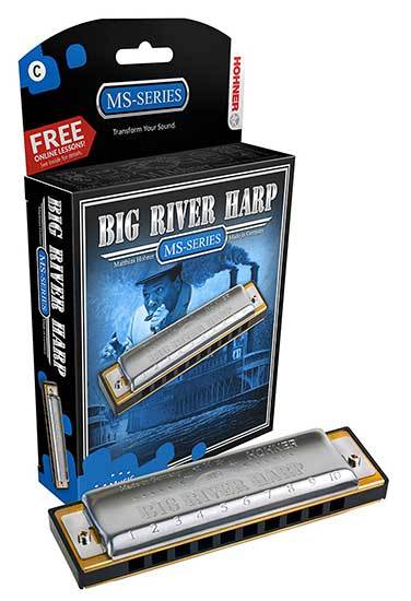 HOHNER BIG RIVER Harmonica in the Key of A