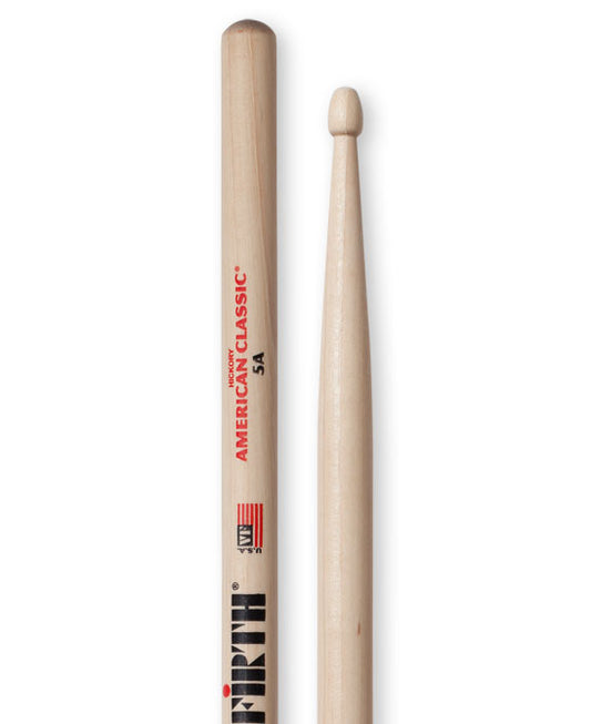 Vic Firth American Classic Wood Tip 5A Drum Sticks