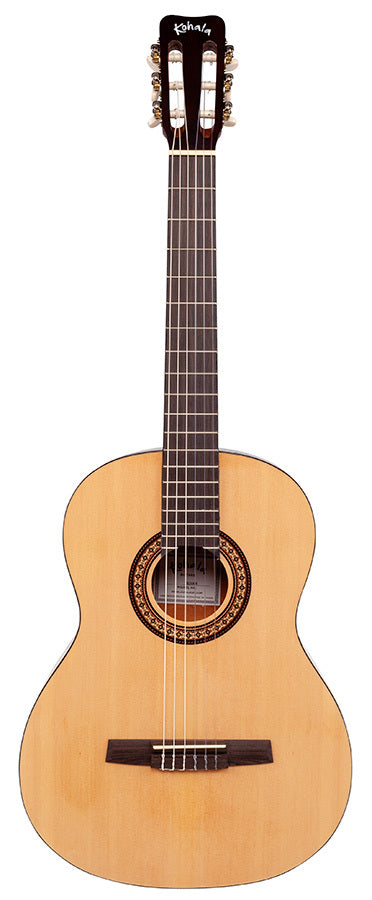 Kohala KG100 Series Classical/Nylon String Guitar in Natural Comes with Gig Bag