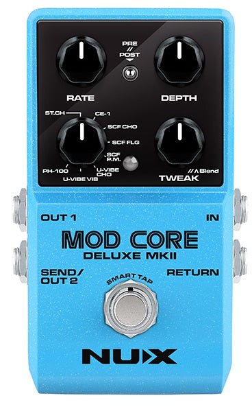 NU-X Core Series Mod Core Deluxe MKII Modulation Effects Pedal