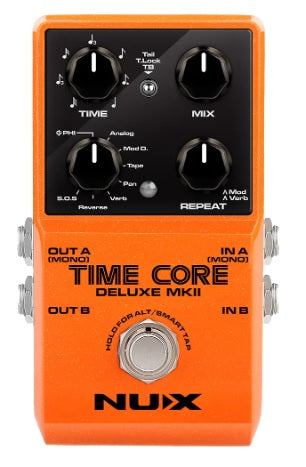NU-X Time Core Deluxe MKII Delay Effects Pedal