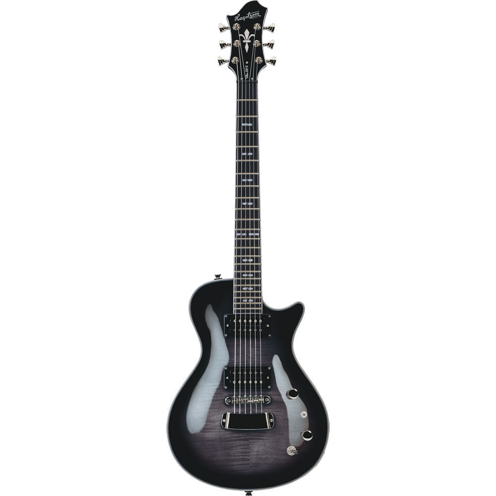 Hagstrom Ultra Swede Electric Guitar in Cosmic Black Burst Gloss w/ Case