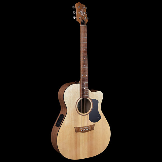Pratley Classic OM All Solid Maple B/S Spruce Top cutaway electric