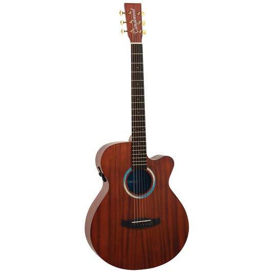 Tanglewood Elemental Super Folk C/E Solid Mahogany Top Mahogany B/S Satin