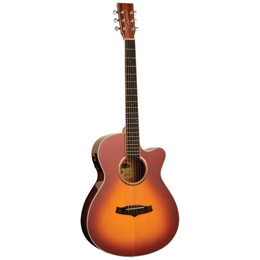 Tanglewood Winterleaf Pro Super Folk C/E Sunburst Gloss