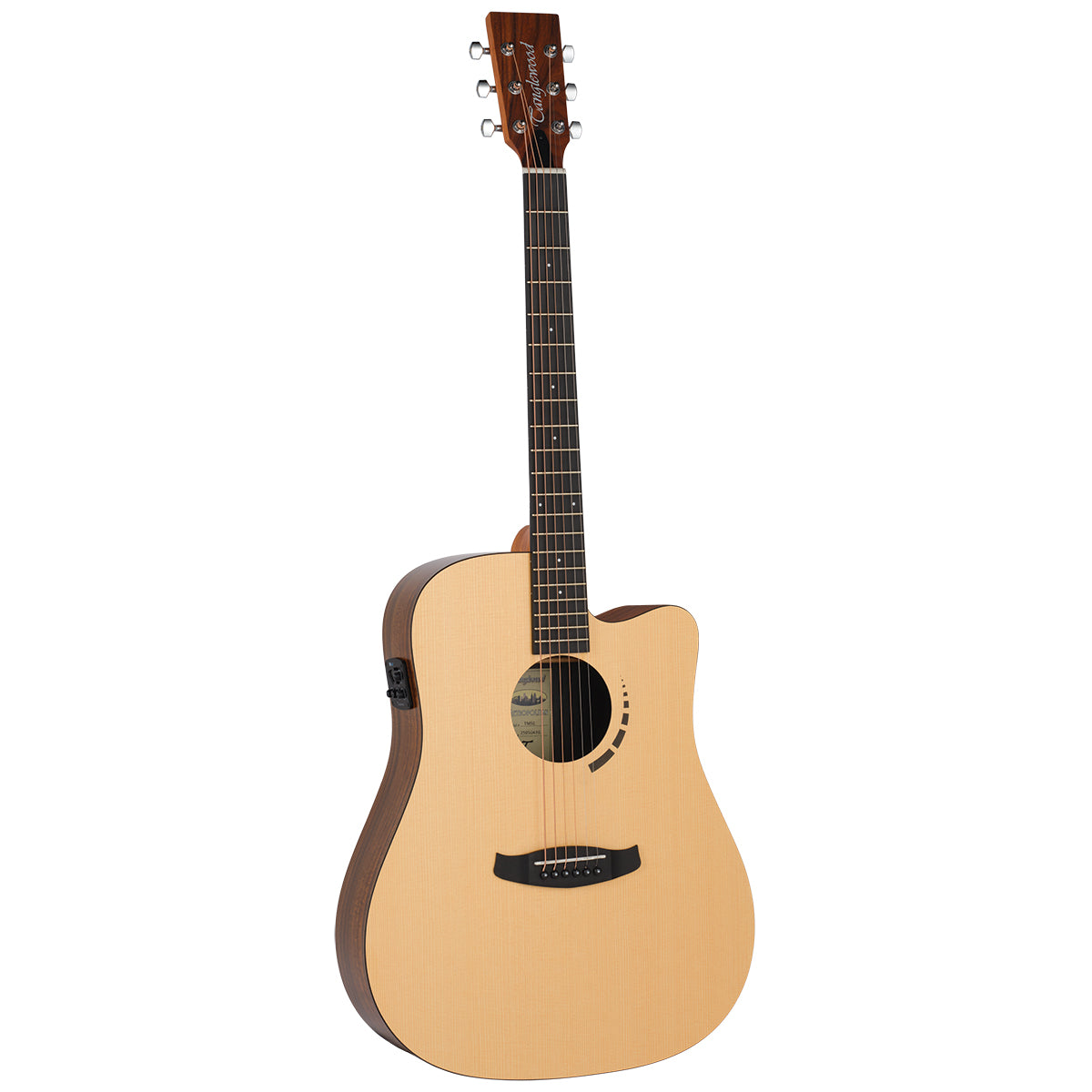 Tanglewood Metropolitan TM5CE Dread C/E Koa HPL B/S Solid Spruce Top Satin