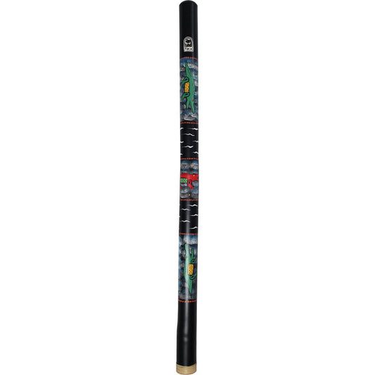 Toca Didgeridoo 47" Bamboo Crocodile Design with Carry Bag