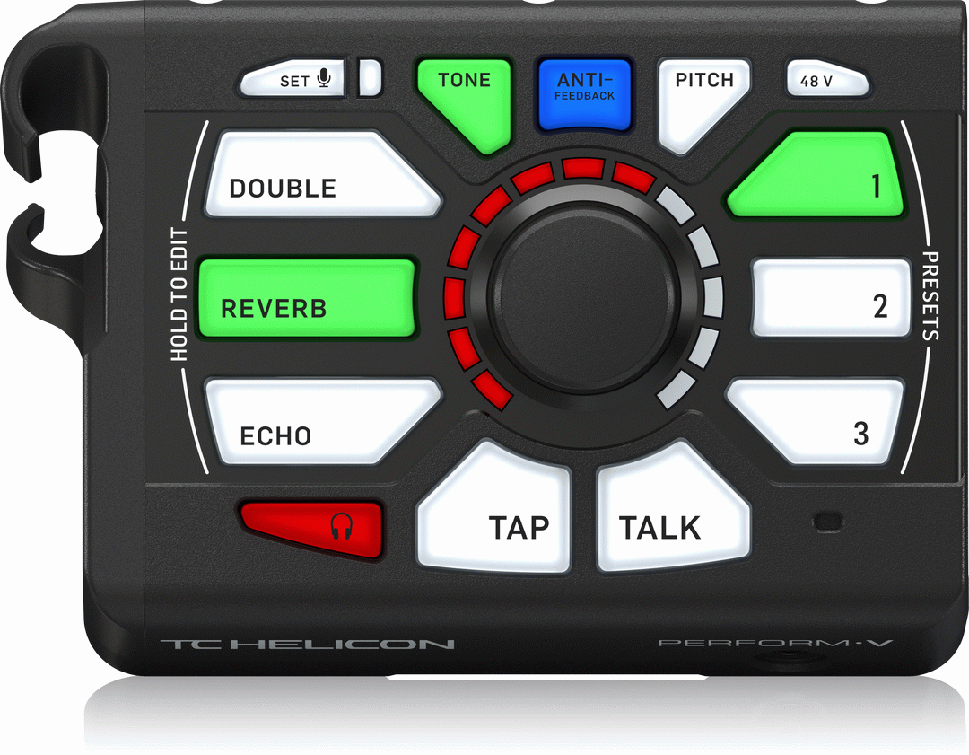 TC HELICON PERFORM-V BLACK VOCAL PROCESSOR