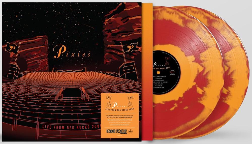 PIXIES - LIVE FROM RED ROCKS (140G ORANGE LP)