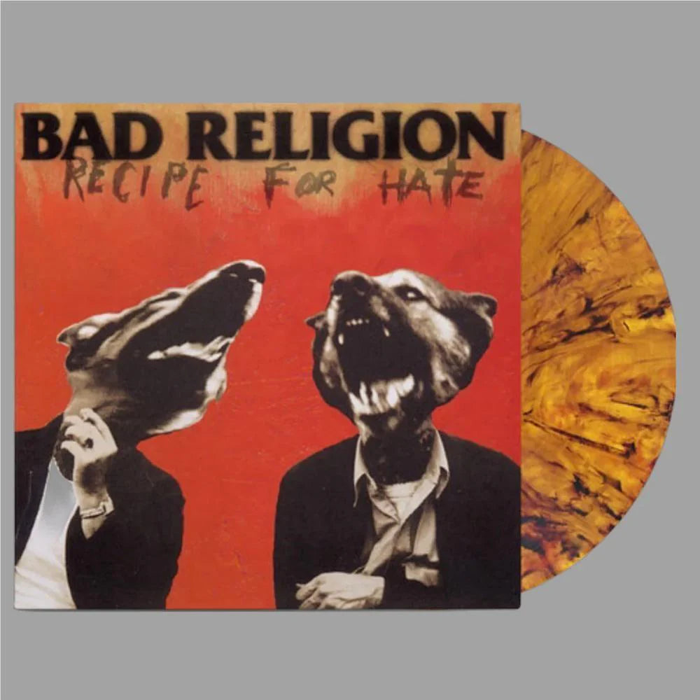 BAD RELIGION RECIPE FOR HATE LP - (30 YEAR ANNIVERSARY EDITION TIGERS ...