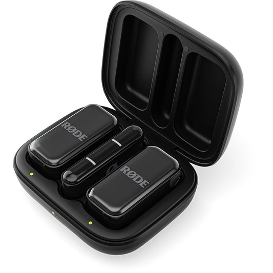 RODE WIRELESS MICRO DUAL MICROPHONE UNIT - USB C - BLACK