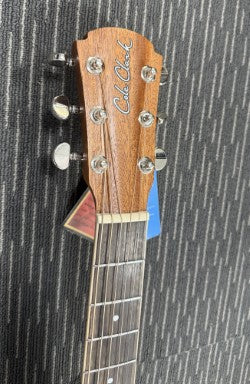 COLE CLARK PARLOUR - ALL SOLID MAHOGANY ELEC/ACOUSTIC W/BAG