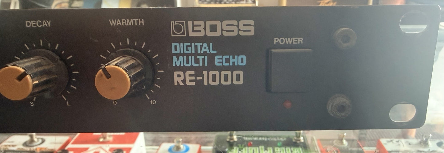 BOSS RE-1000 DIGITAL MULTI ECHO RACK UNIT - SECONDHAND