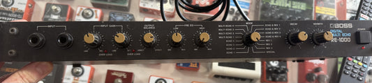 BOSS RE-1000 DIGITAL MULTI ECHO RACK UNIT - SECONDHAND